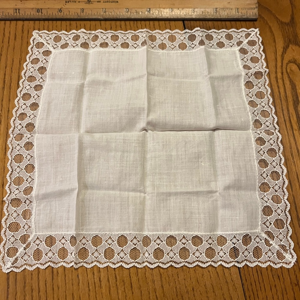 Three vintage hankies